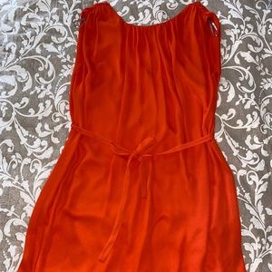 Elegant orange dress